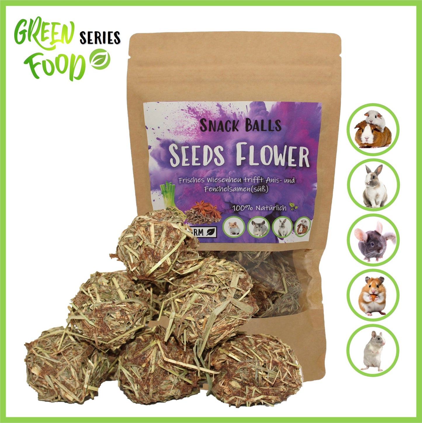 Snack Balls - Seeds Flower