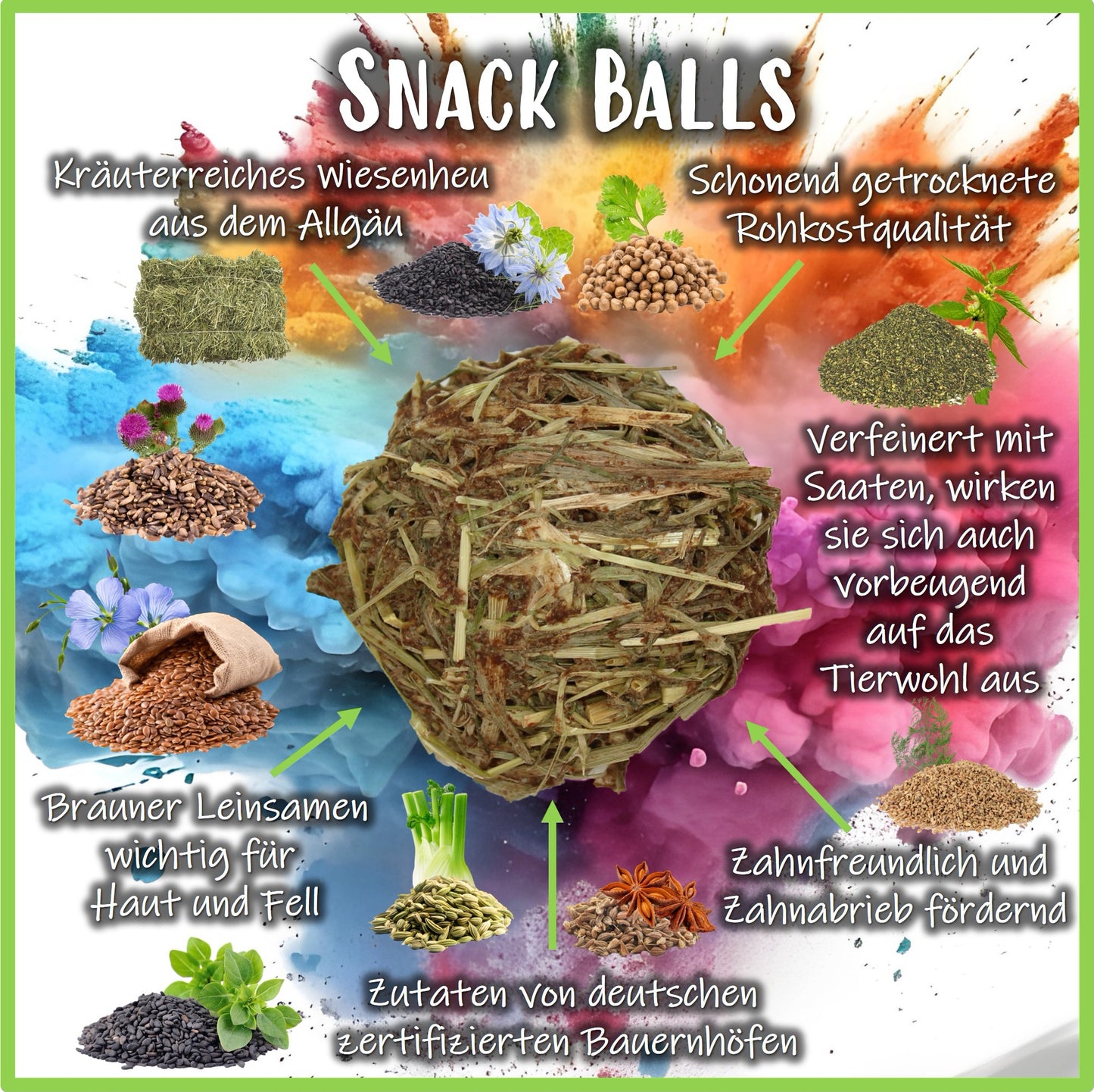 Snack Balls - Seeds Flower