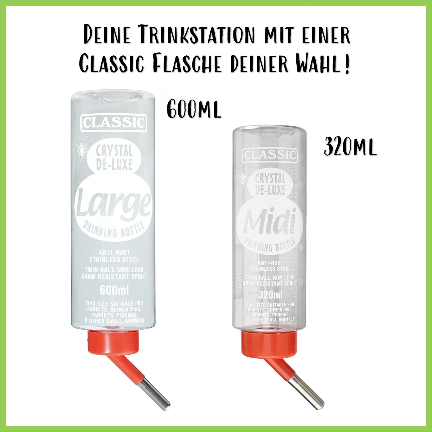 Trinkstation mit Trinkflasche Classic