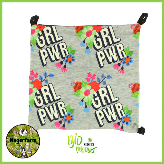 Bio Hängematte - Girl Power - Grau